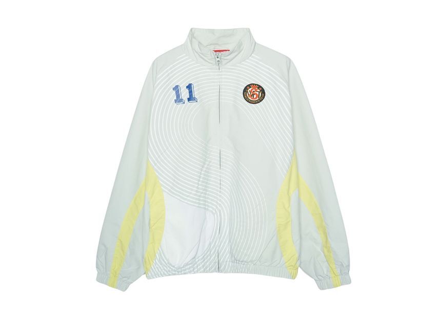 Supreme S Logo Track Jacket Light Mint