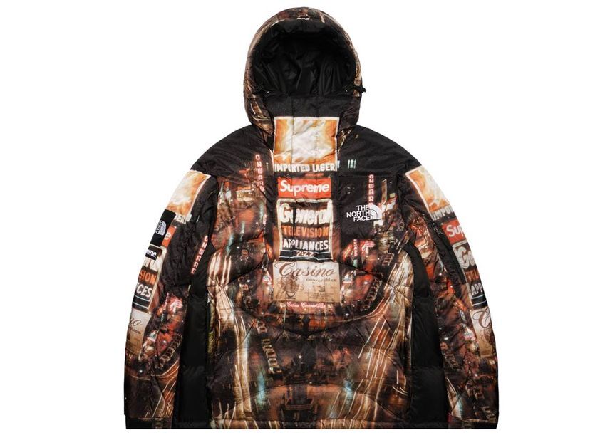 Supreme The North Face 800-Fill Half Zip Hooded Pullover Multi