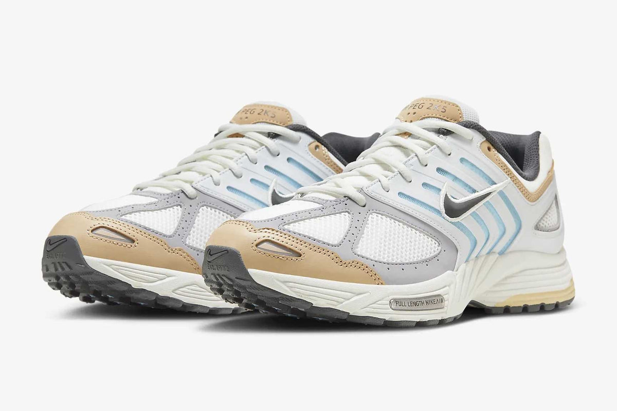HM4348-100 Nike Air Pegasus 2K5 White Glacier Blue Tan (Men's)