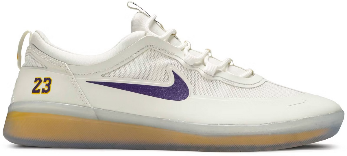 DA3439-100 NBA Ã Nike SB Nyjah Free 2 "Lakers" (Men's)
