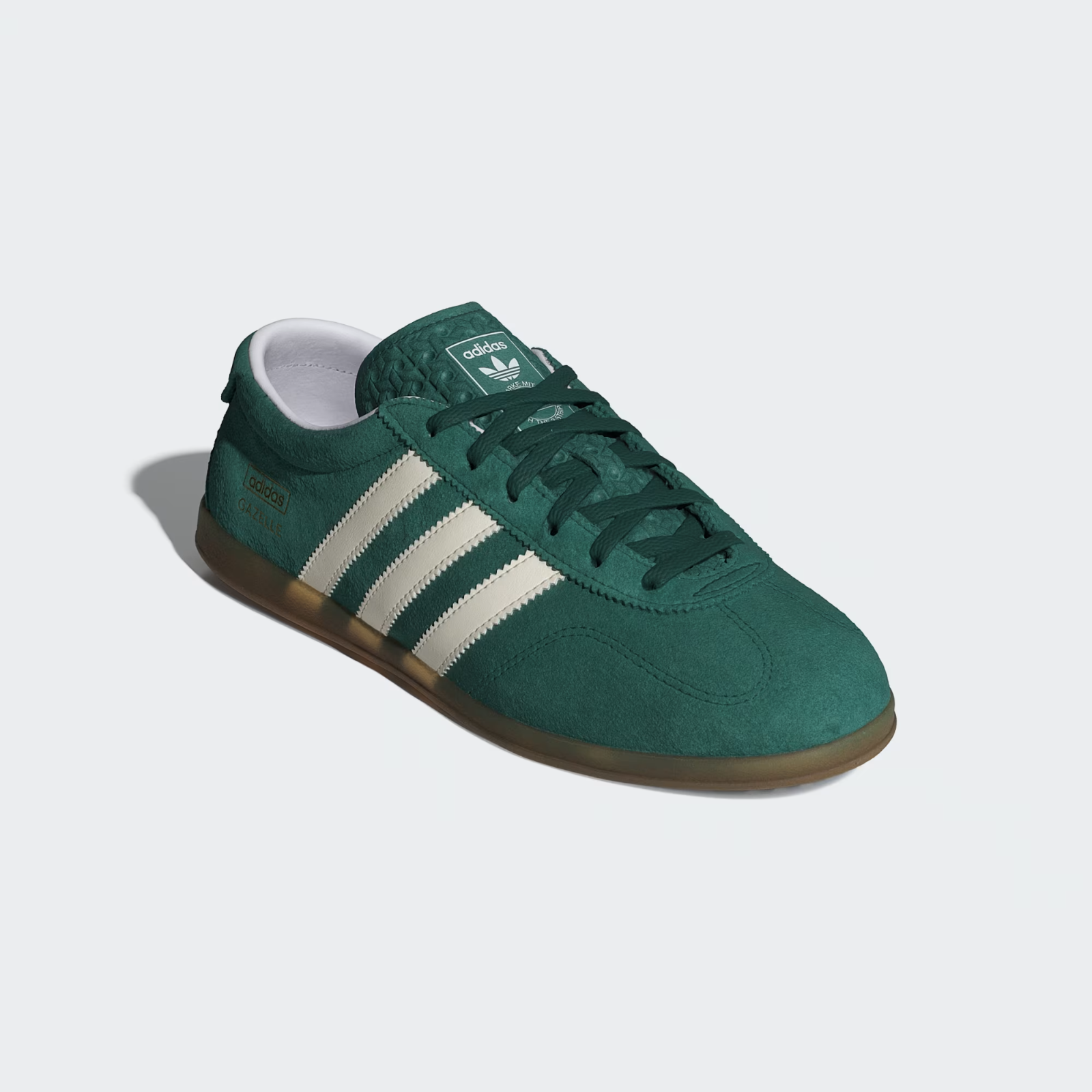 JS1310 adidas Originals Gazelle Low Pro Collegiate Green Cloud White Gum (Men's)