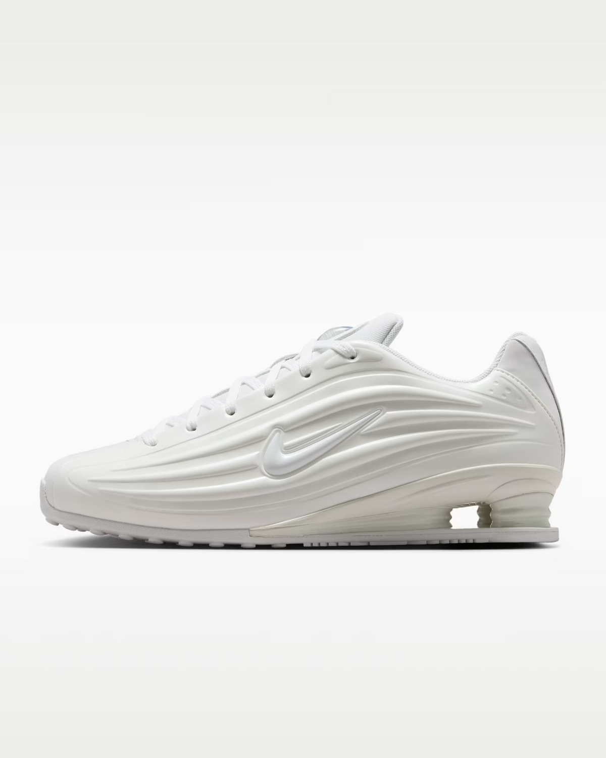 IR1222-100 Nike Shox Z "White/Metallic Silver" (Women's)