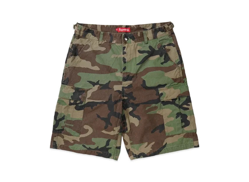 Supreme Cargo Short (26SS) "Woodland Camo"