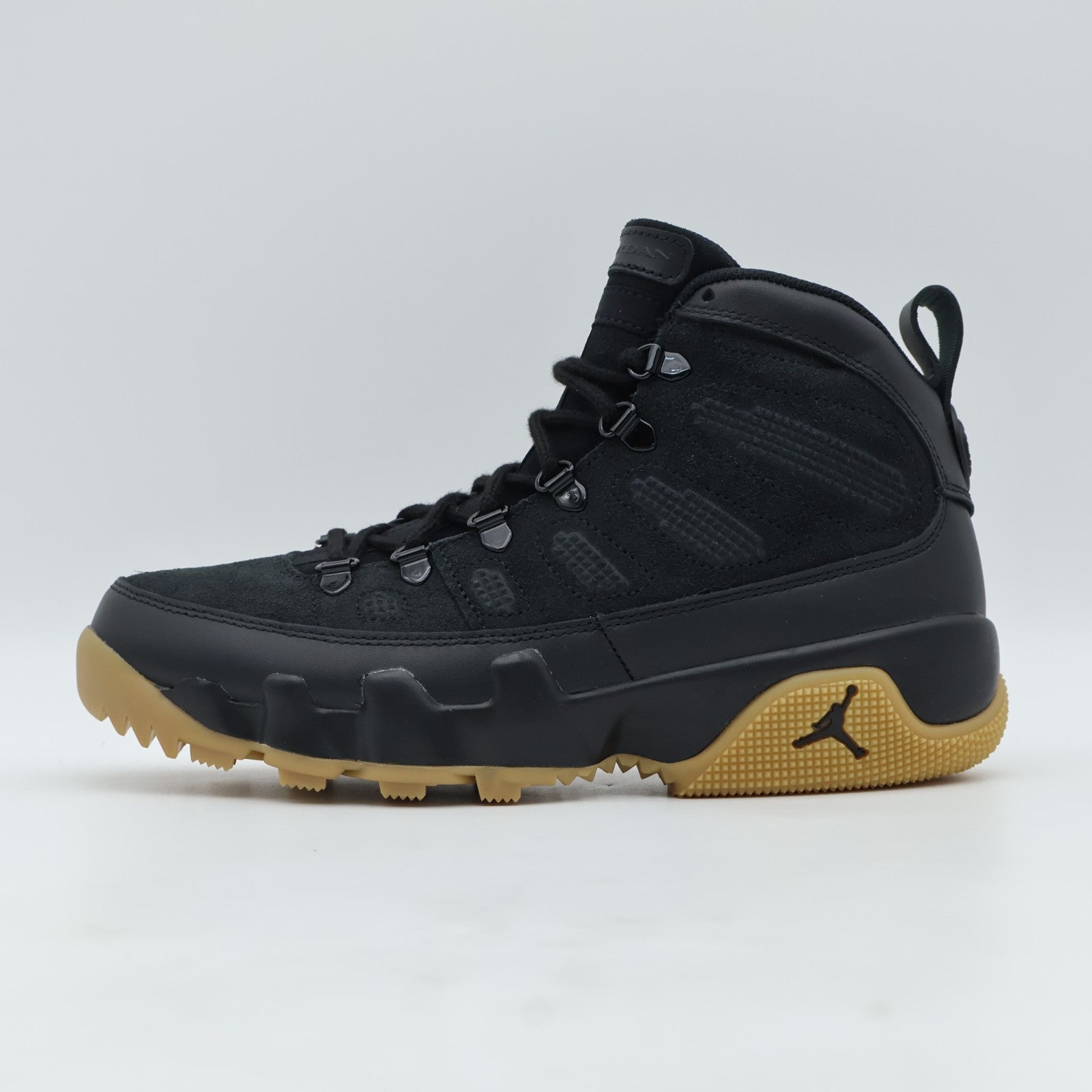 AR4491-025 Nike Air Jordan 9 Retro Boot Black Gum Light Brown (2025) (Men's)