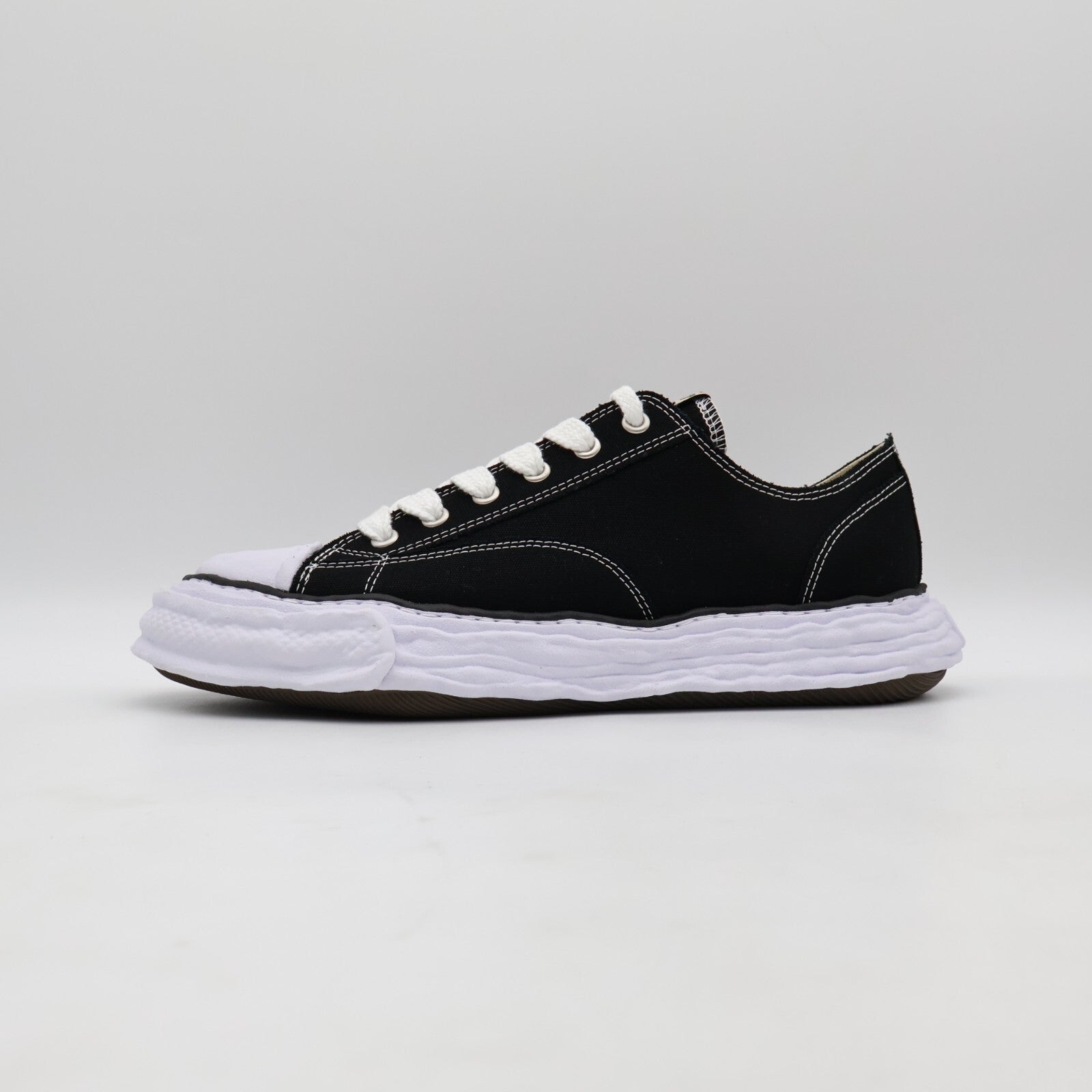 A11FW702-BLACK Maison MIHARA YASUHIRO PETERSON 23 Original Sole Canvas (Men's)