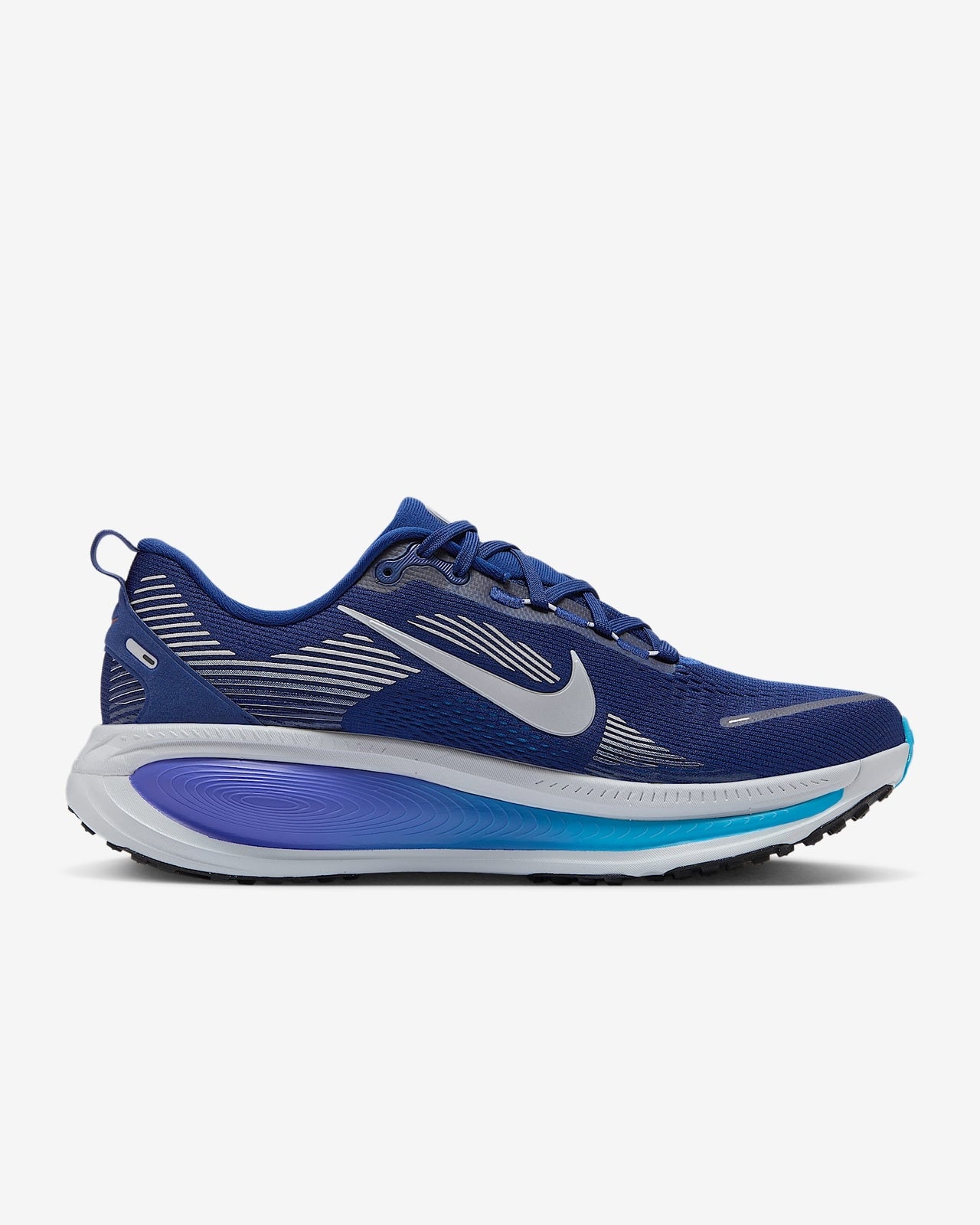 HM6803-401 Nike Vomero 18 Blue Void Blue Lightning Bright Crimson (Men's)