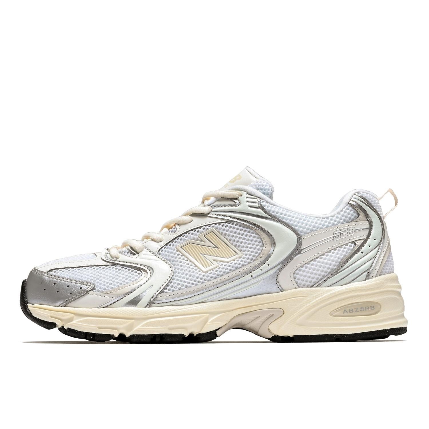 U530ESB New Balance 530 Silver Metallic Linen (Men's)