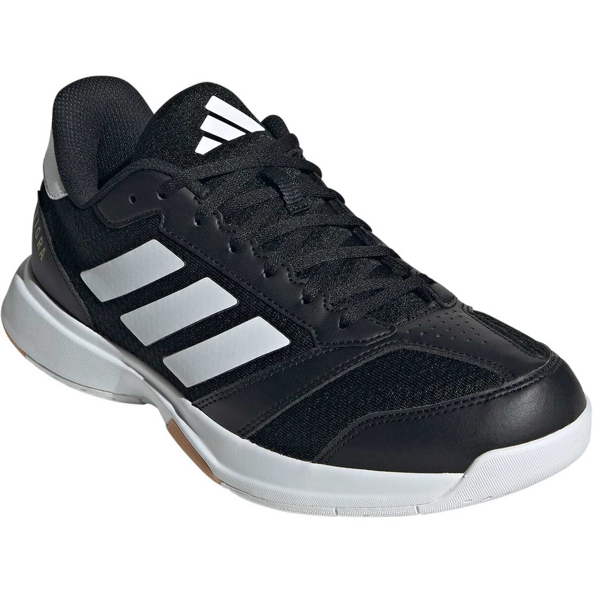 IH0526 Adidas Ligra 8 Indoor Shoes Core Black Cloud White Cloud White (Men's)