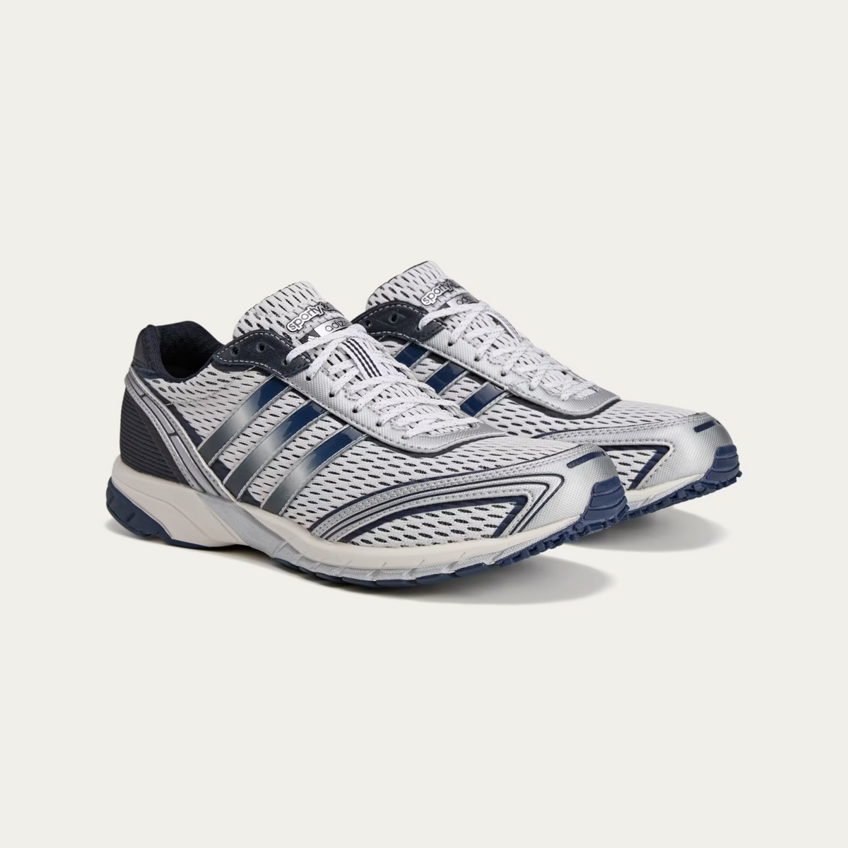 JP7544 Sporty & Rich x adidas Originals Adizero Adios 1 Footwear White (Women's)