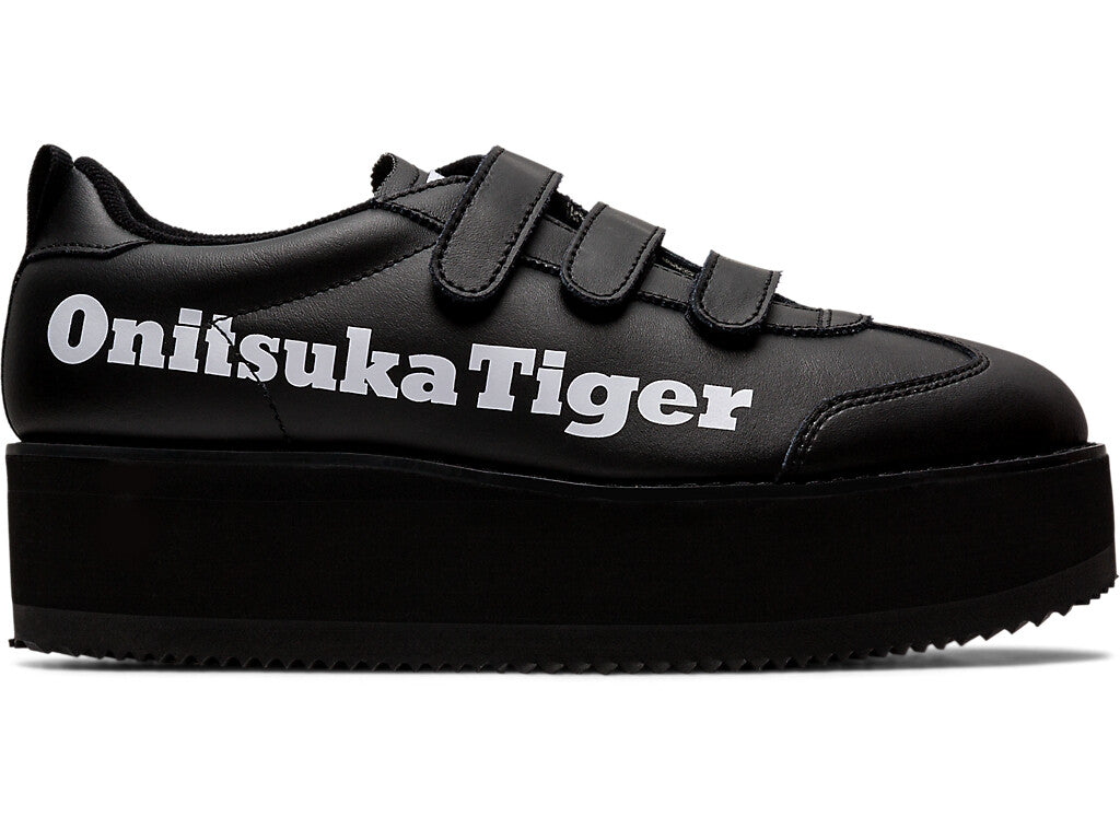 1182A207-007 Onitsuka Tiger Delegation Black White (Women's)