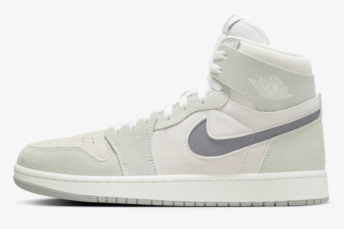 DV1307-101 Nike Air Jordan 1 High Zoom CMFT 2 Particle Grey (Men's)