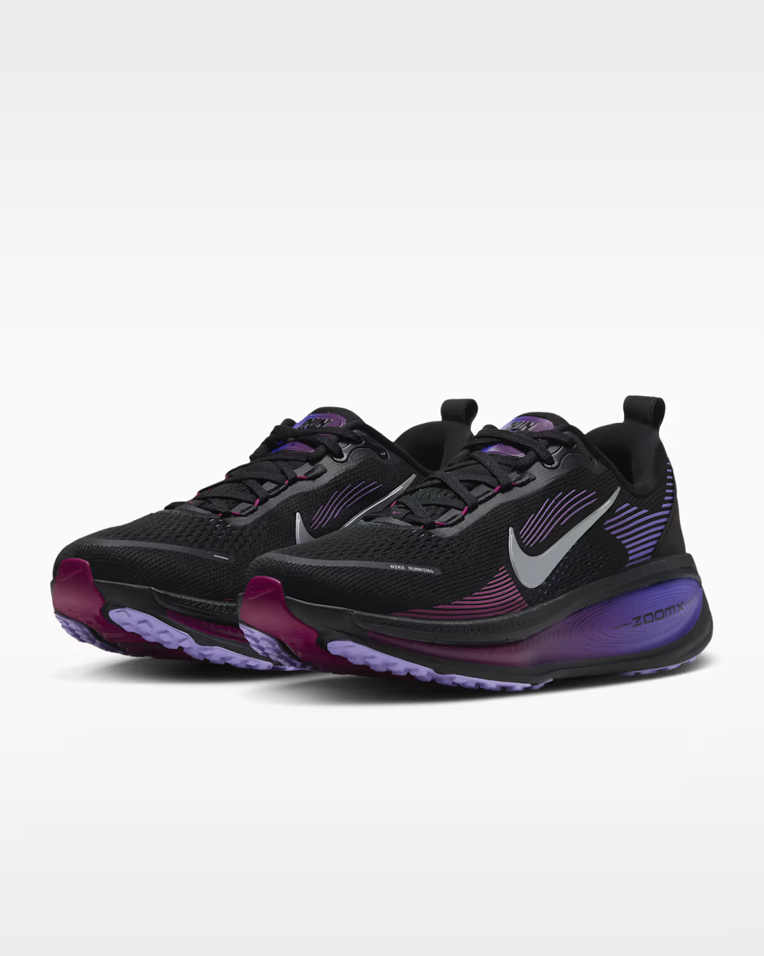 HM6804-014 Nike Vomero 18 "Black/Persian Violet" (Women's)