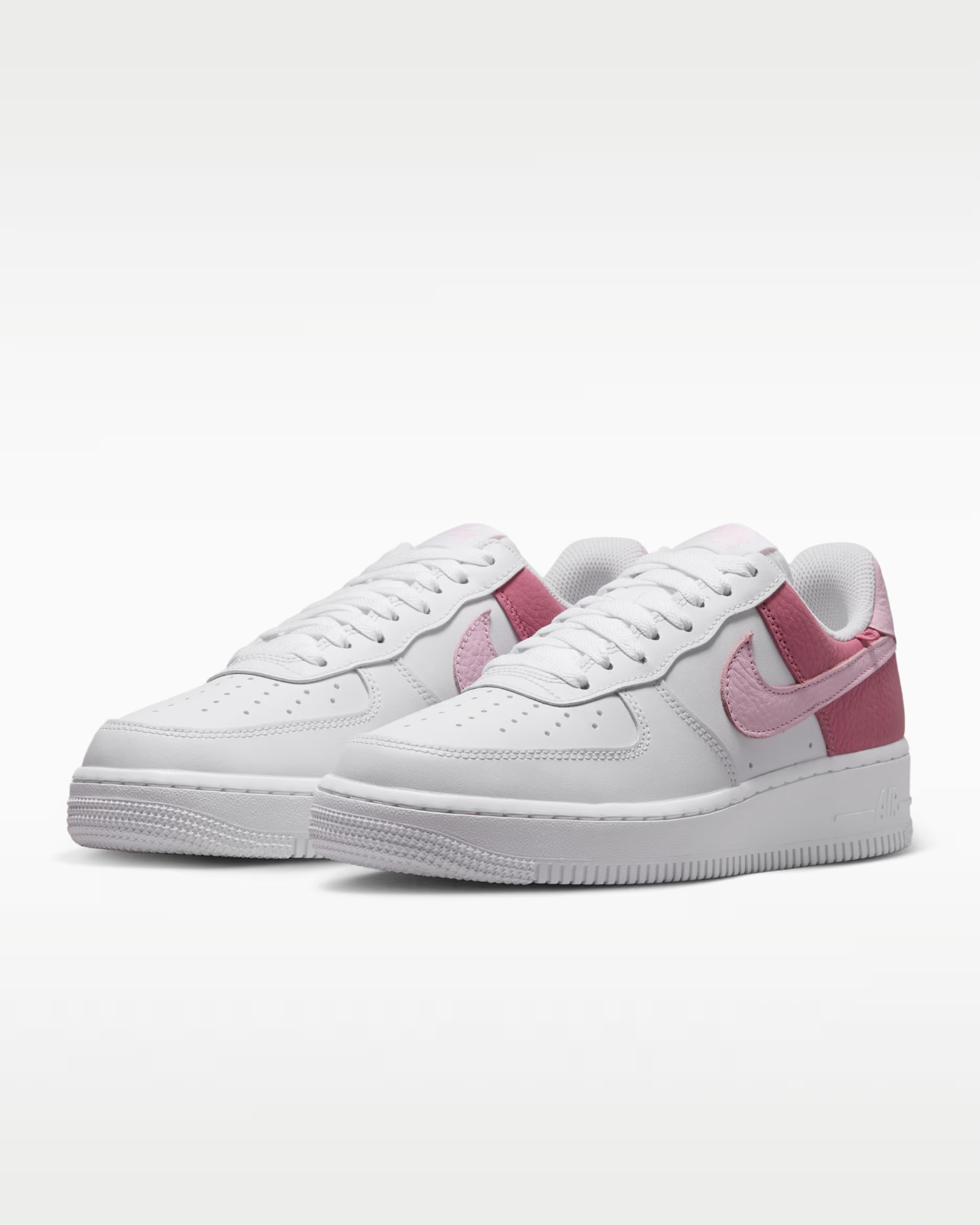 IR0872-100 Nike Air Force 1 '07 "White/Pink Foam" (Women's)
