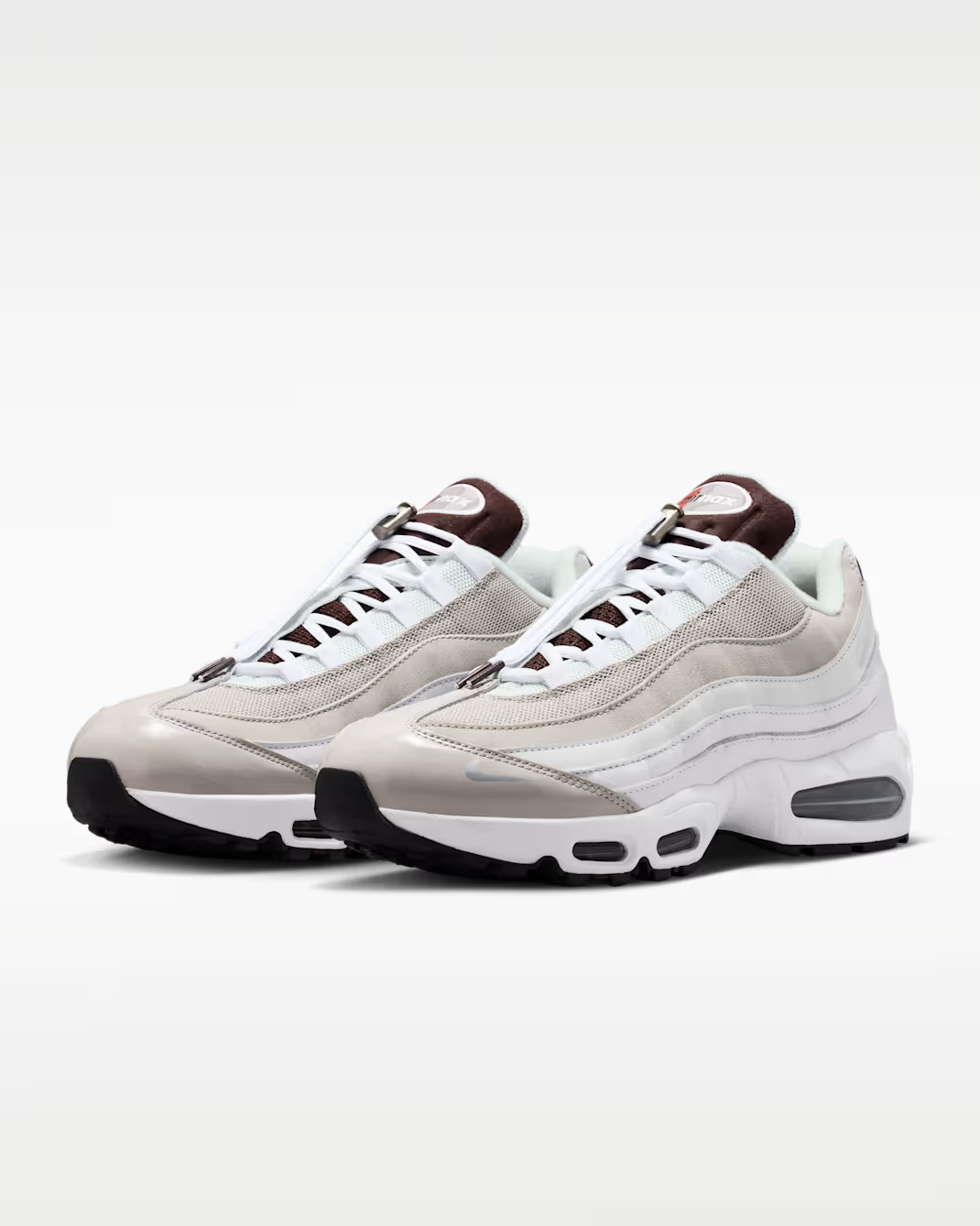 IW1241-100 Nike Air Max 95 Big Bubble SE "White/Metallic Silver" (Men's)