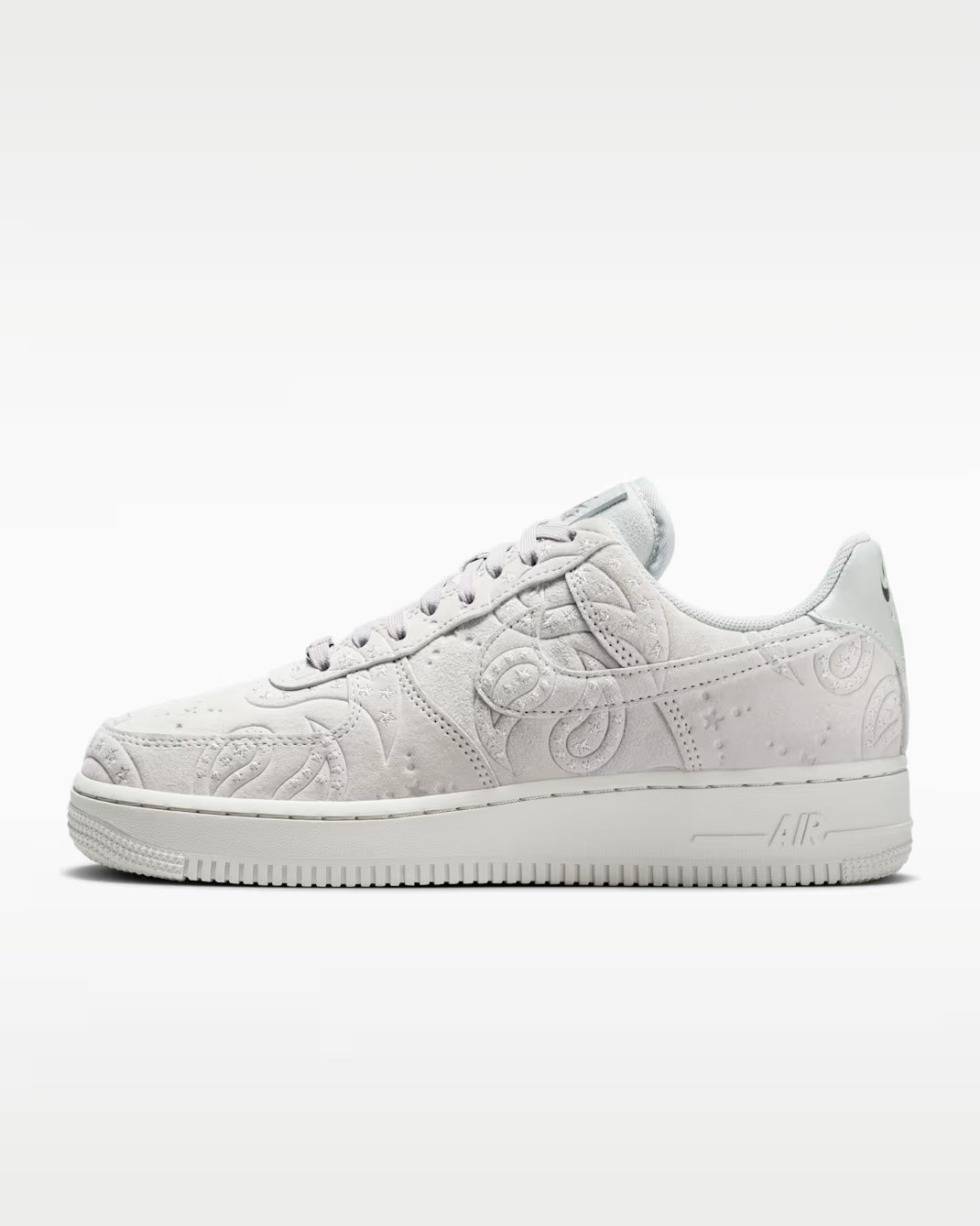 IO1259-002 Nike Air Force 1 '07 Premium+ Paisley Grey Fog (Women's)