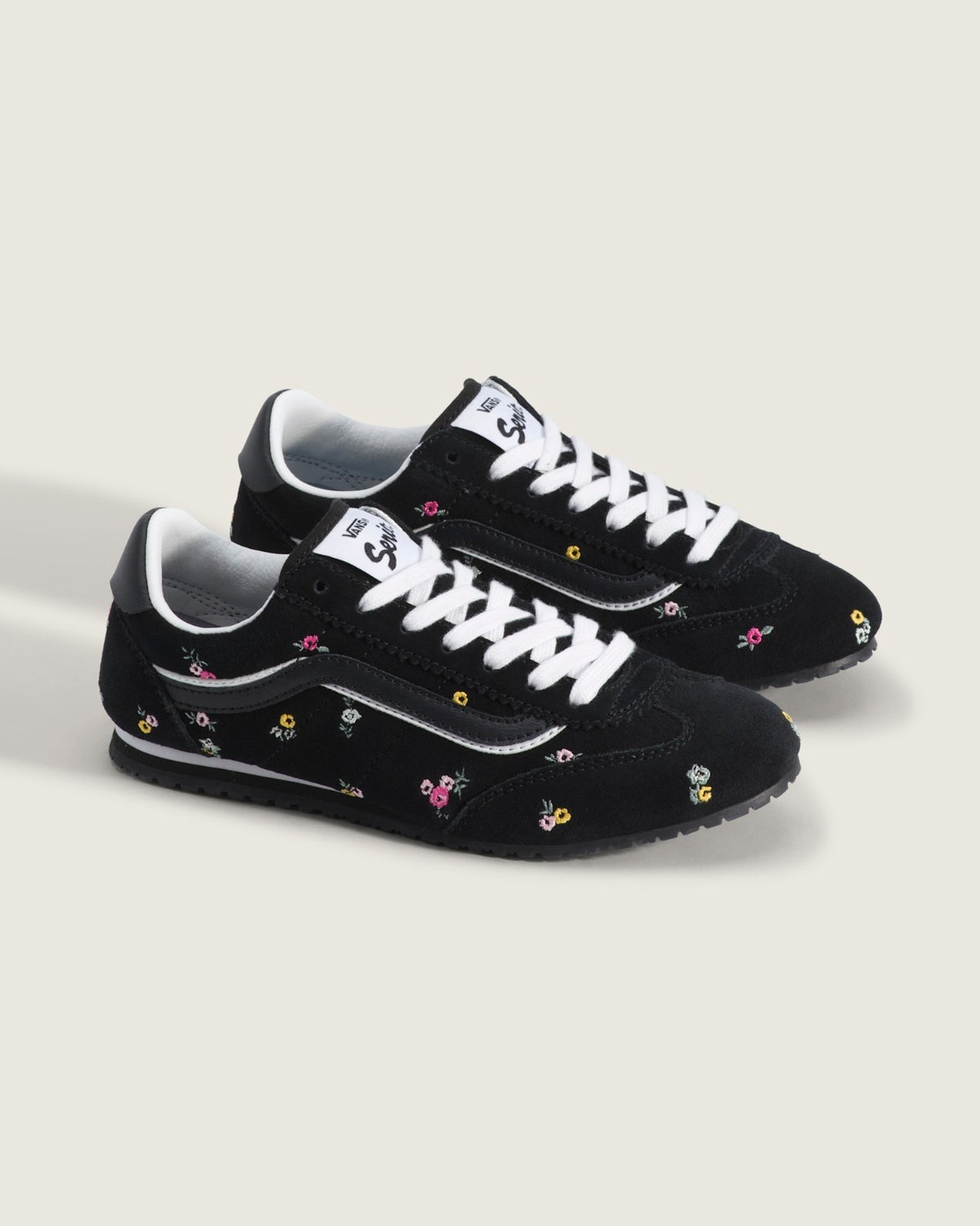 VN001133B9P Vans Super LowPro Floral "Black/Pink" (Unisex)