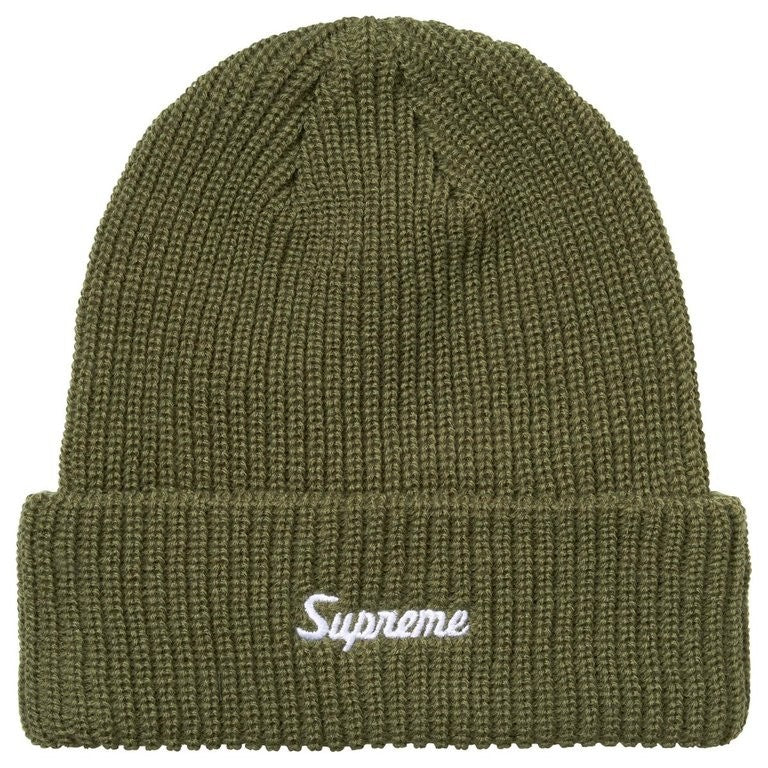 Supreme Loose Gauge Beanie (26FW) Olive