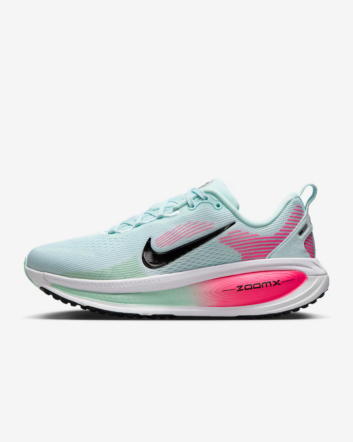 HM6804-400 Nike Vomero 18 "Glacier Blue White Hyper Pink Black (Women's)