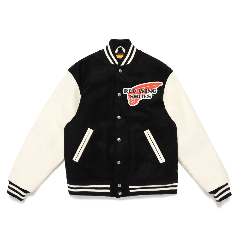 HUMAN MADE RED WING Varsity Jacket Black