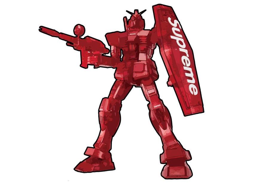 Supreme MG 1 100 RX-78-2 GUNDAM Ver.3.0 "Red