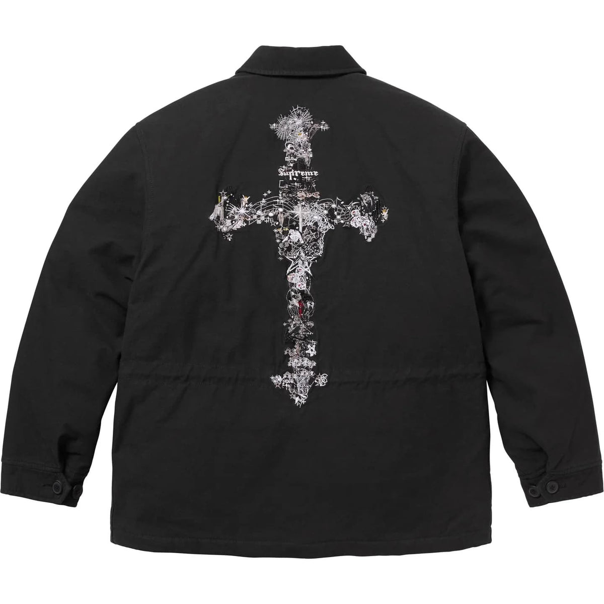 Supreme AOI Cross M52 Jacket Black