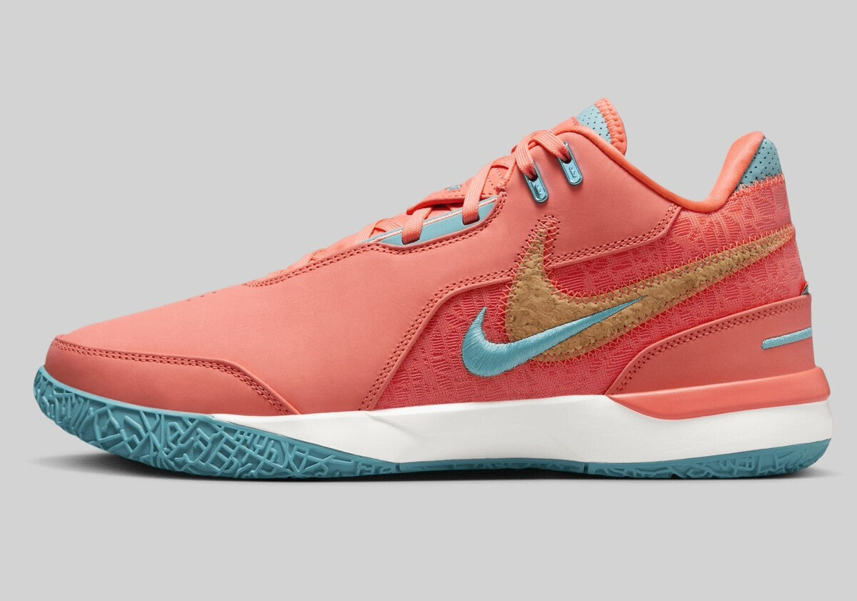 FJ1567-401 Nike LeBron NXXT AMPD Mineral Blue Sail Light Wild Mango (Men's)