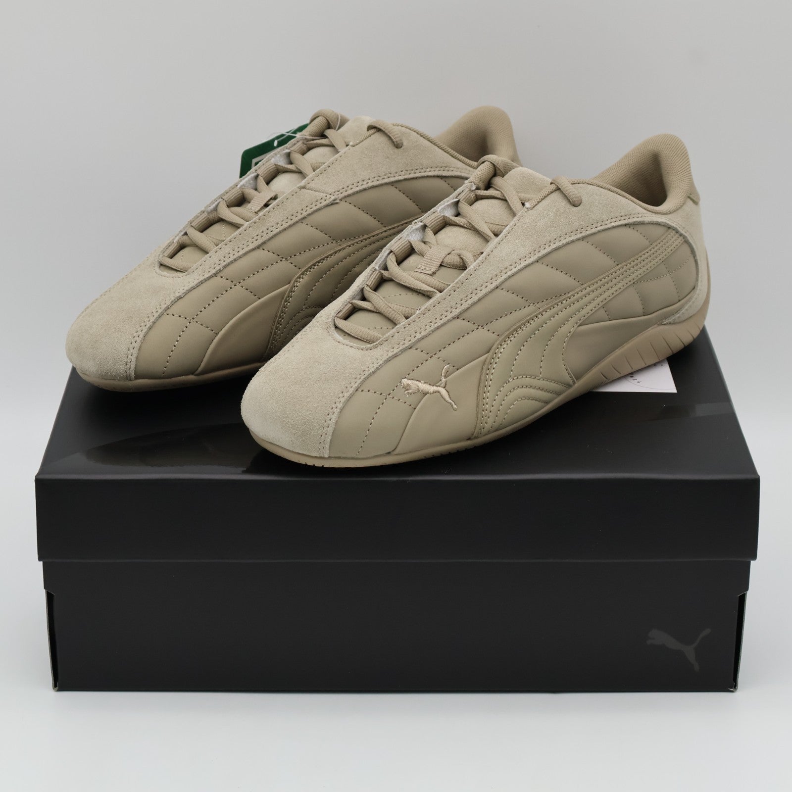 406149-01 Graphpaper Puma Speedcat Plus Greige (Men's)