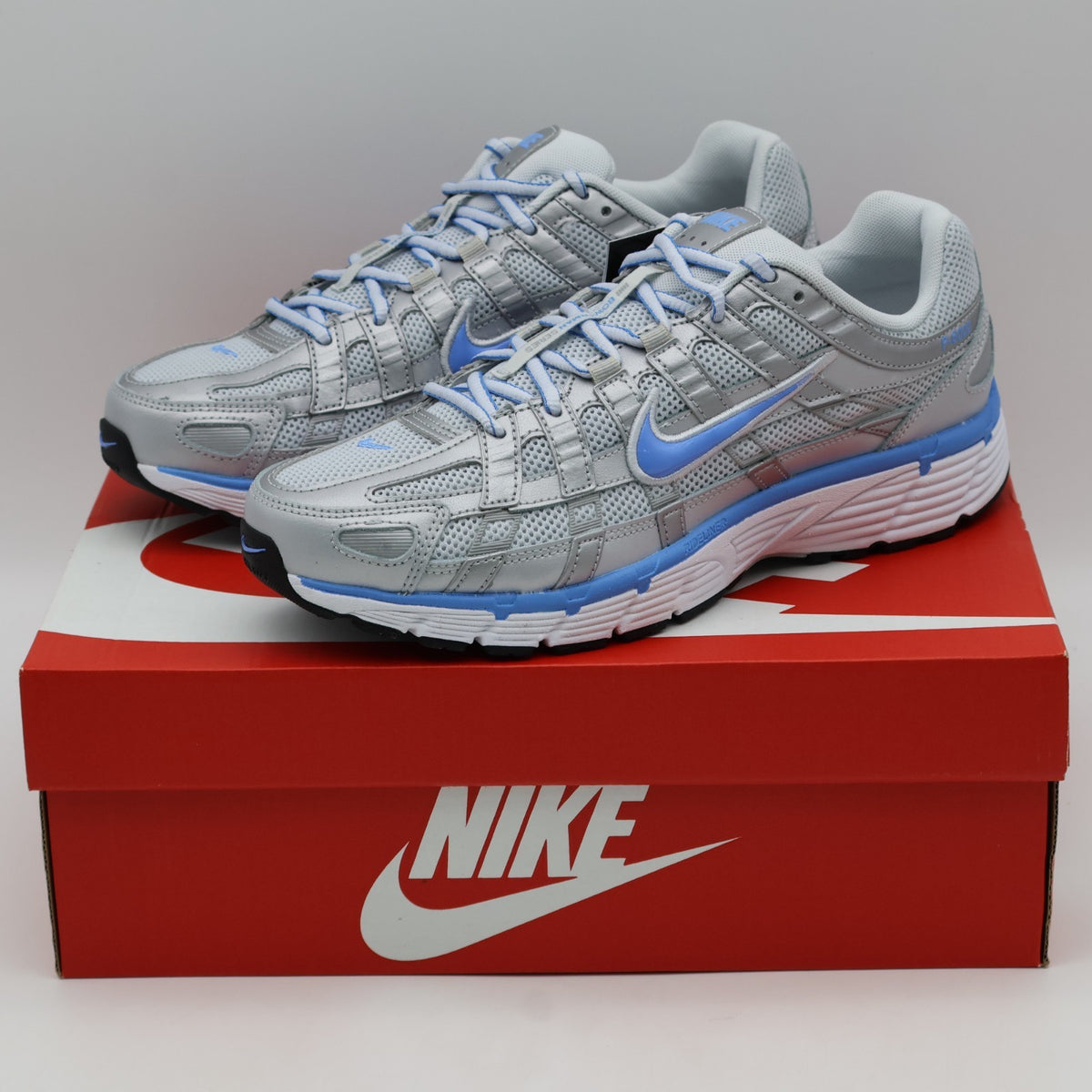 CD6404-025 Nike P-6000 Metallic Platinum Pure Platinum Metallic Silver (Men's)
