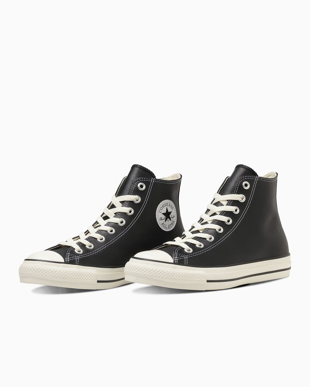 31311311 Converse Leather All Star Hi Black (Men's)