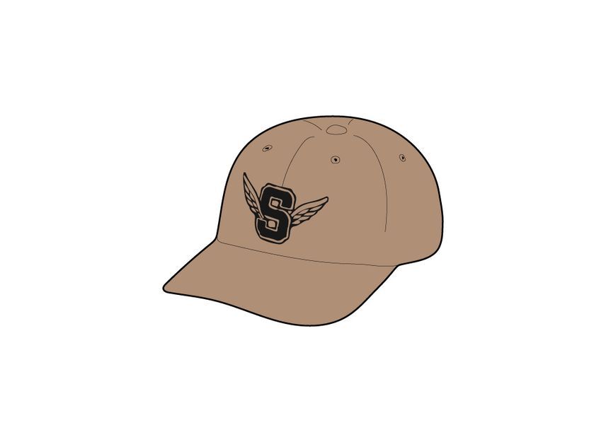 Supreme Wings Logo 6-Panel Tan