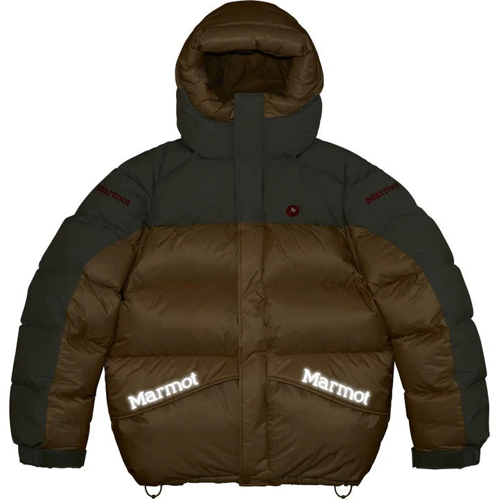 Supreme Marmot 800-Fill Down Parka Tan