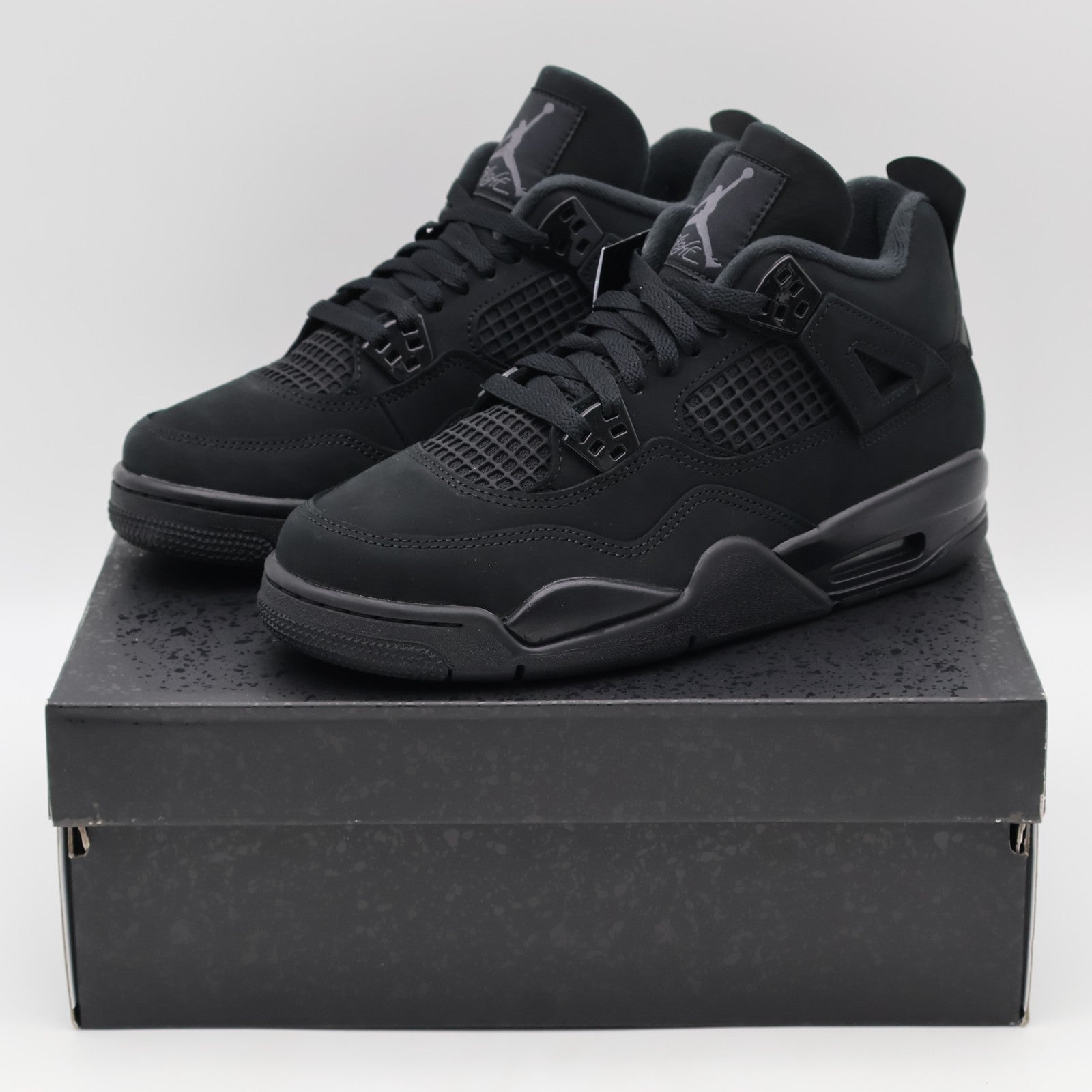 IB4171-010 Nike GS Air Jordan 4 Black Cat (2025)