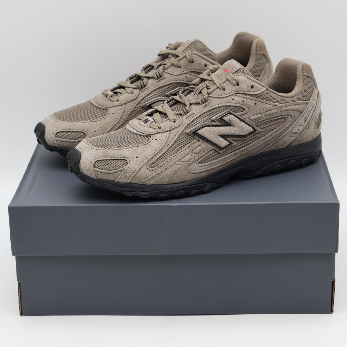 U204L3K9 New Balance 204L Lunar New Year Thunder Brown Black Shadow Red (Men's)