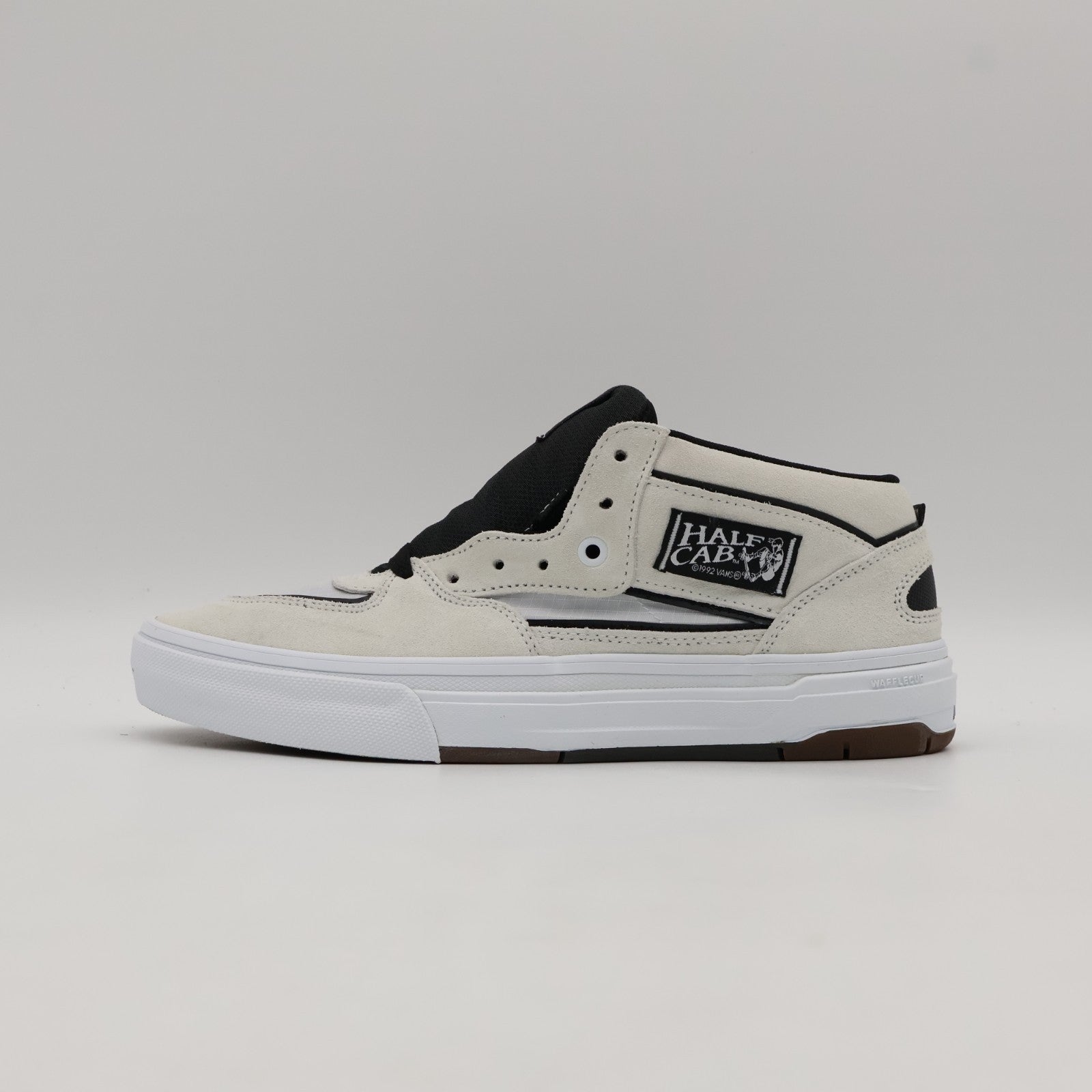 VN000D9ZYB2 Vans Skate Half Cab Wafflecup White Black (Men's)