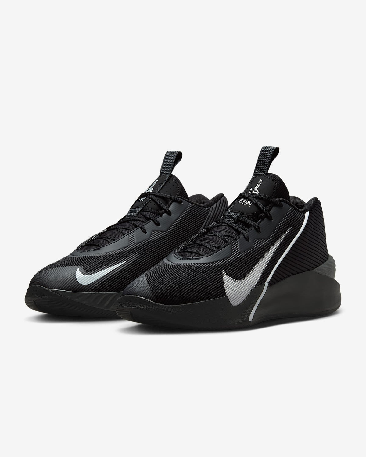 HF1804-003 Nike GT Jump Academy Black Metallic Silver White (Men's)