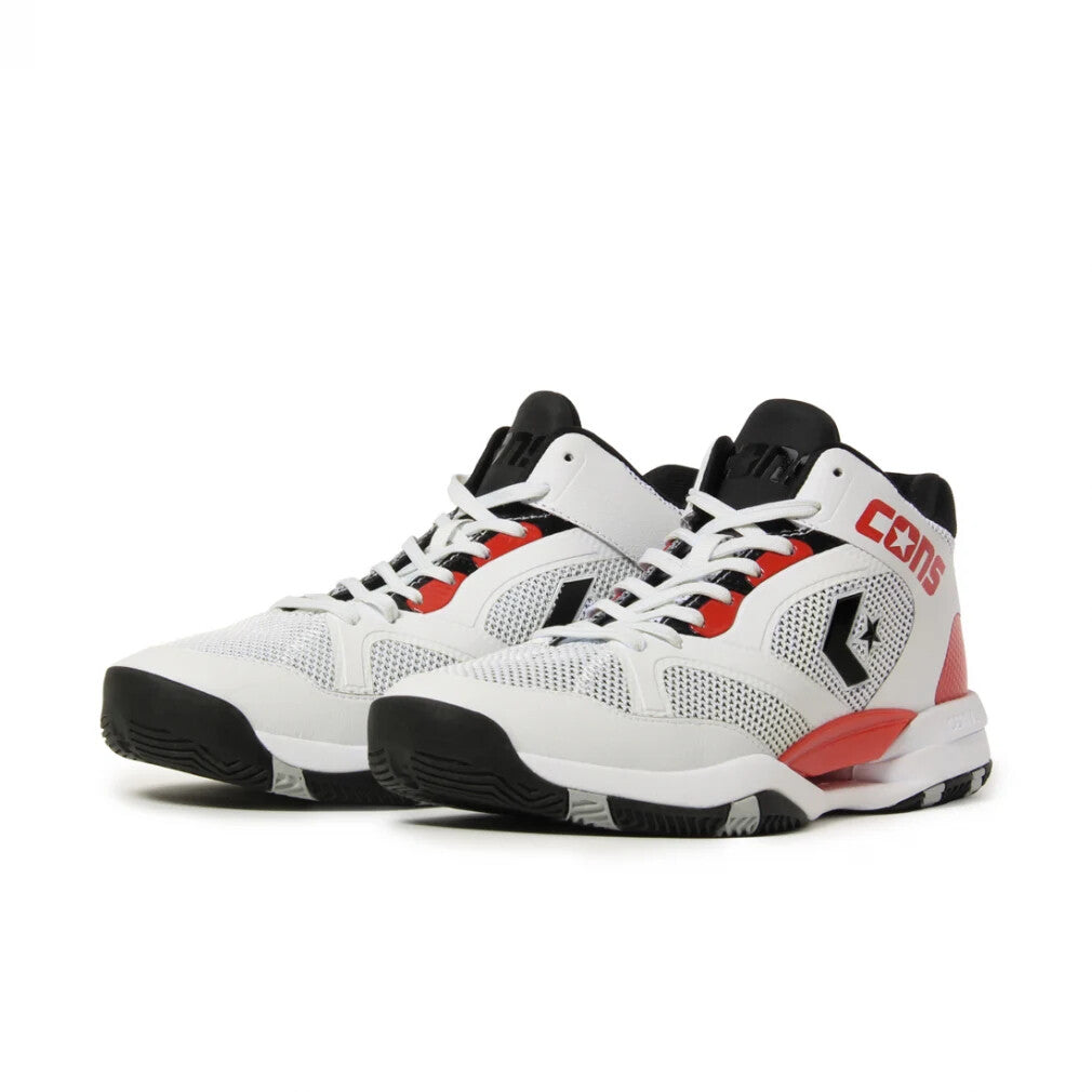33500400 Converse Cons Accelerator Mid White Red (Men's)