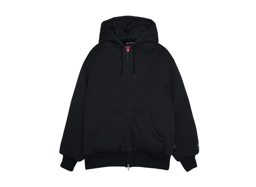 Supreme The North Face Down Filled Zip Up Hooded Sweatshirt Black NY52400I