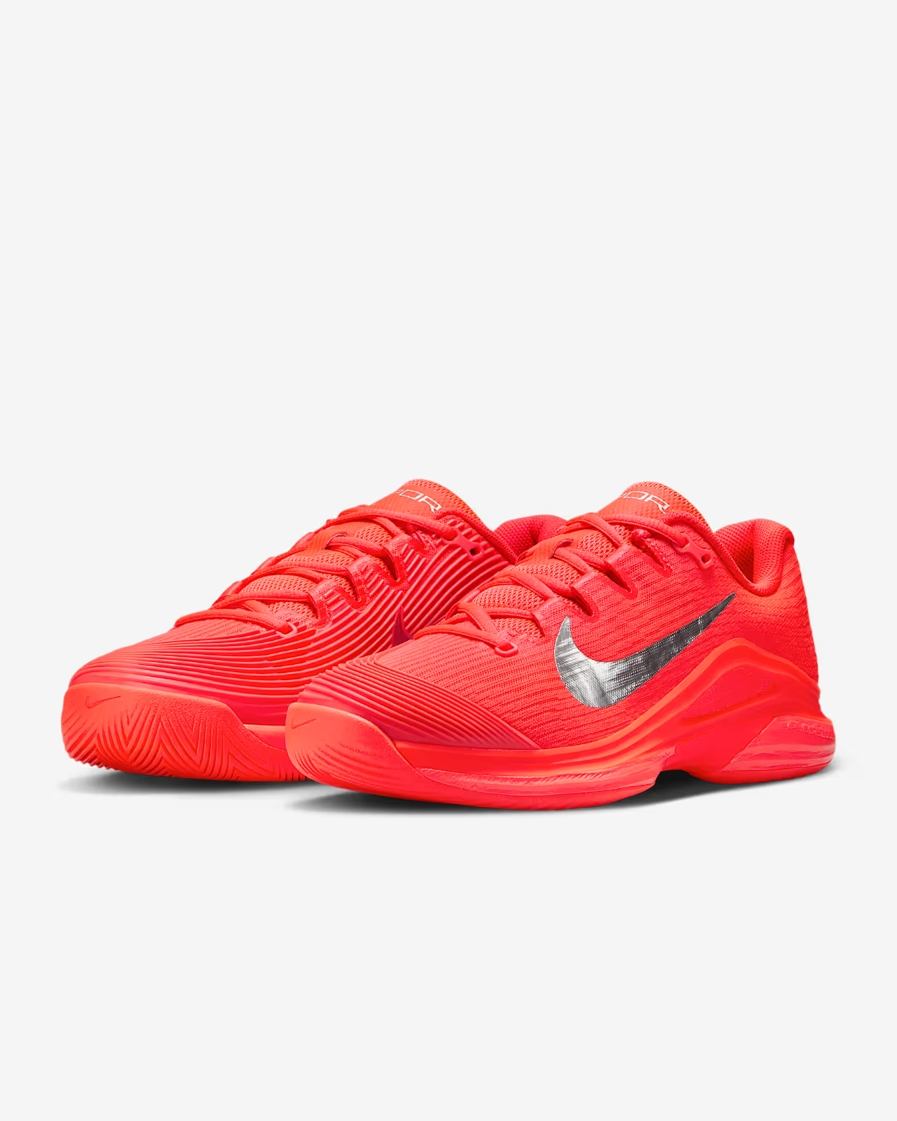 HQ2595-600 Nike Vapor 12 Premium Bright Crimson Metallic Silver (Women's)