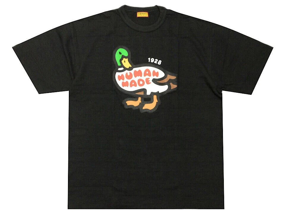 HUMAN MADE Stores Exclusive Animal Graphic T-Shirt 1928 Duck Black