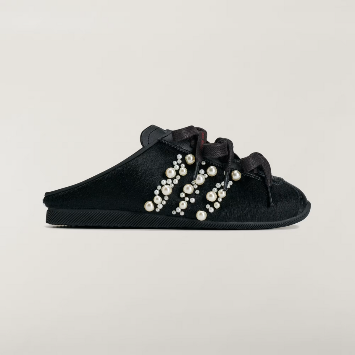 KH7275 Simone Rocha à adidas Japan Slip-On Pony Hair "Core Black" (Women's)