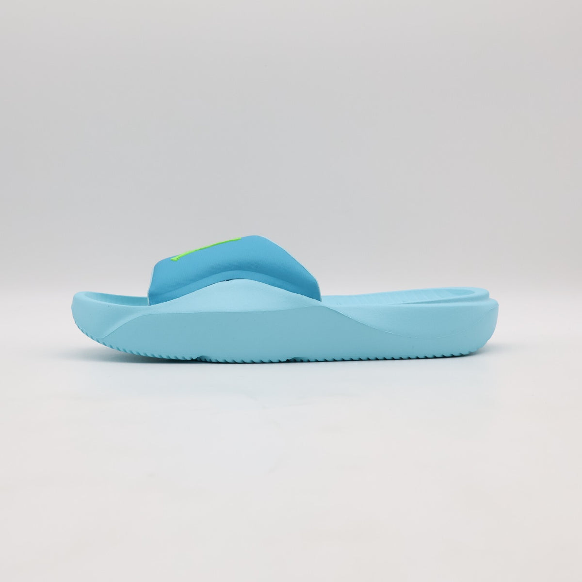 HF3263-400 Nike Jordan Franchise Slides Chlorine Blue Copa Electric Green (Men's