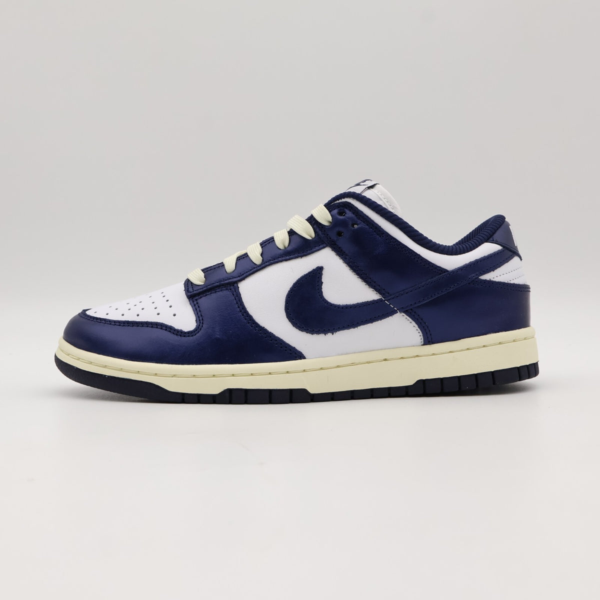 FN7197-100 Nike Dunk Low PRM Midnight Vintage Navy White Coconut Milk (Women's)