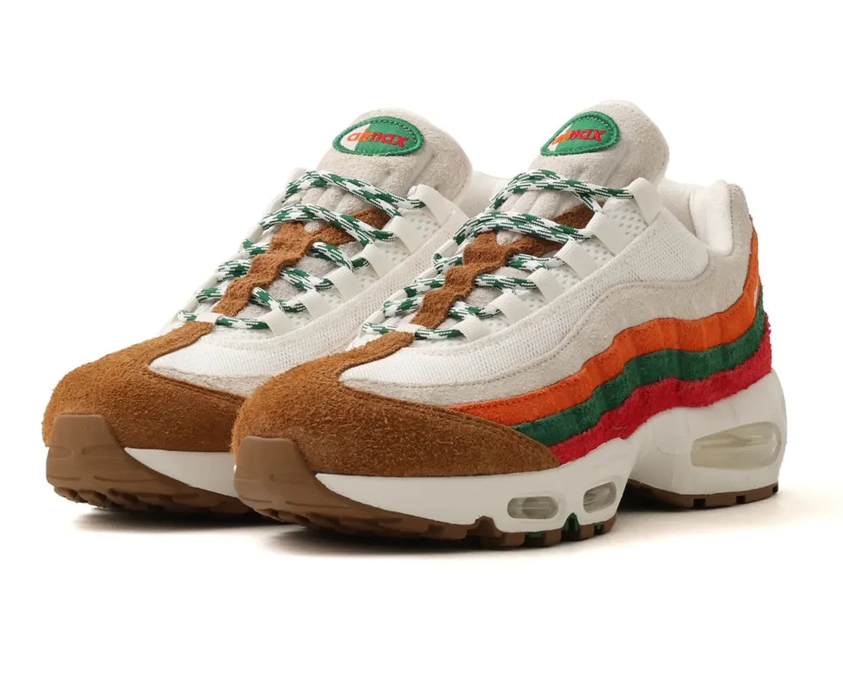IR1944-102 Nike Air Max 95 OG Big Bubble "Sport Green/Safety Orange" (Men's)