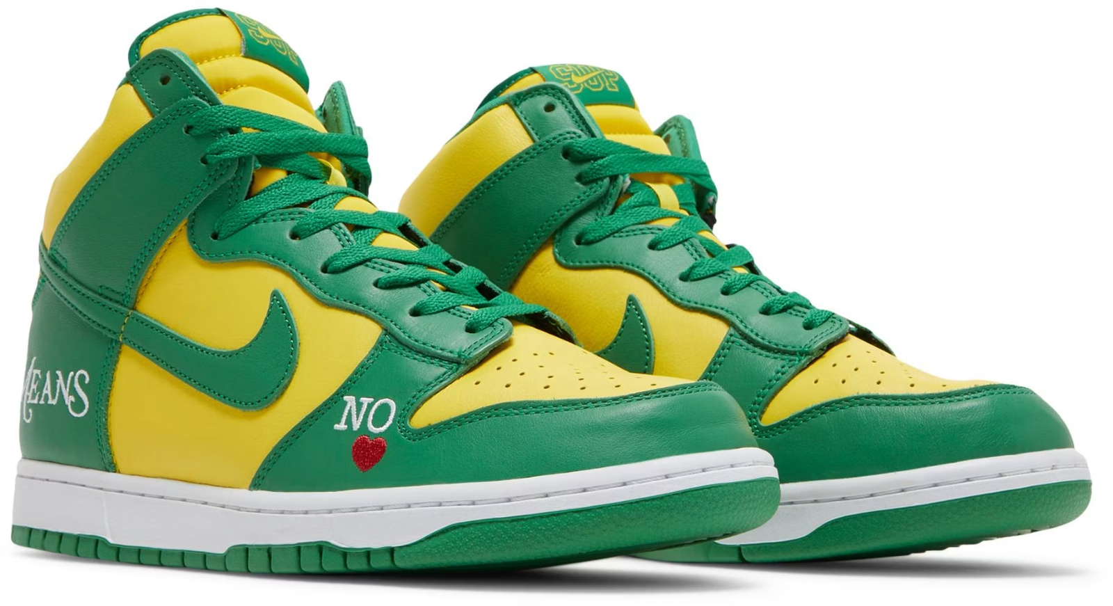 DN3741-700 Supreme à Nike SB Dunk High By Any Means "Brazil" (Men's)