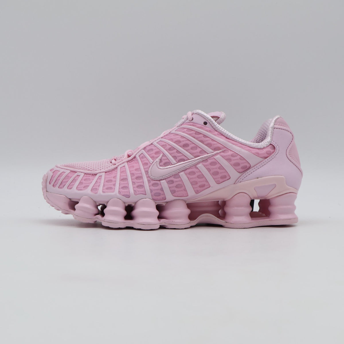AR3566-603 Nike Shox TL "Pink Foam/Metallic Silver" (Women's)