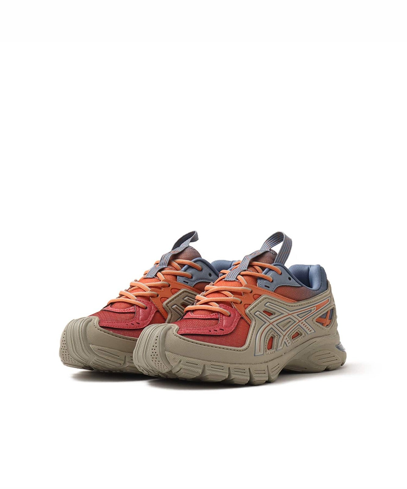 1203A972-301 Kiko Kostadinov Asics UB13-S Gel-SD-Lyte Olive GreyRust Orange (Men