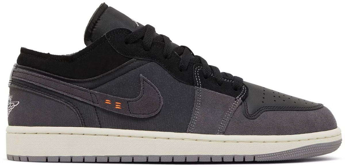 DN1635-001 Nike Air Jordan 1 Low "Inside Out/Black/Grey" (Men's)