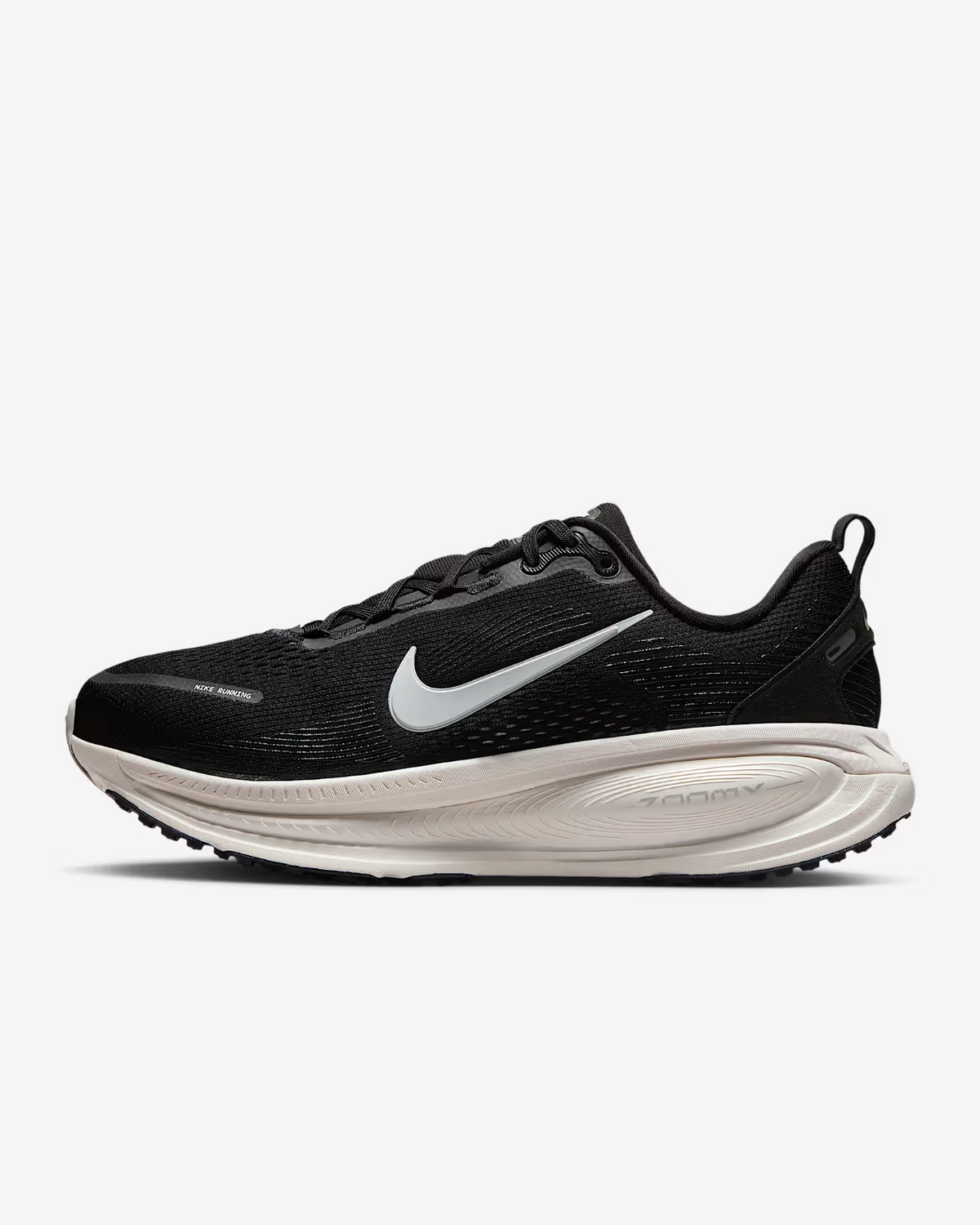 IF0515-002 Nike Vomero 18 Black Coconut Milk Light Iron Ore (Women's)