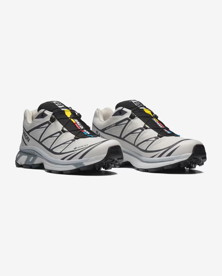 L49201400 Salomon XT-6 GORE-TEX Silver Cloud Black (Men's)