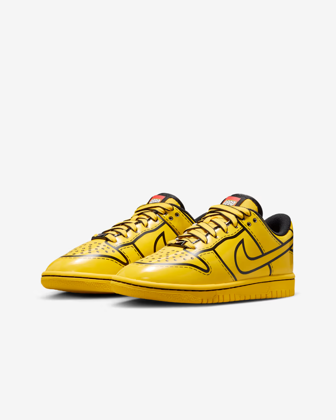 IF2117-700 LEGO Ã Nike GS Dunk Low Tour Yellow